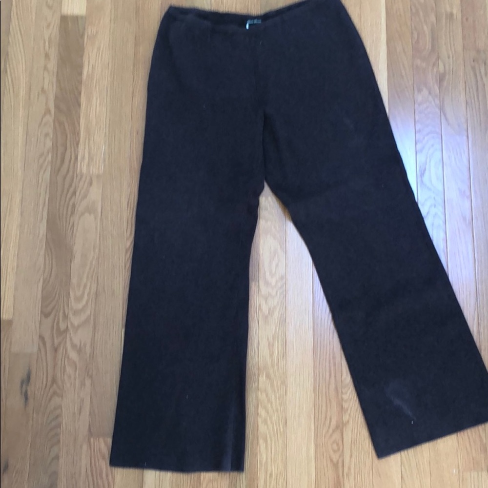 Eddie Bauer thick cotton brown pants